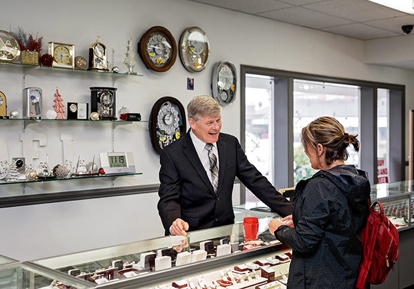 customer-service We provide top notch customer service to our customers at Boucher Jewelers